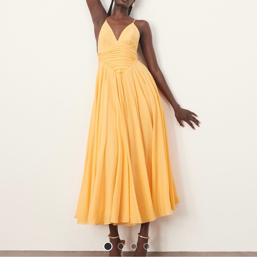 ASOS Diamond Waist Midi Dress